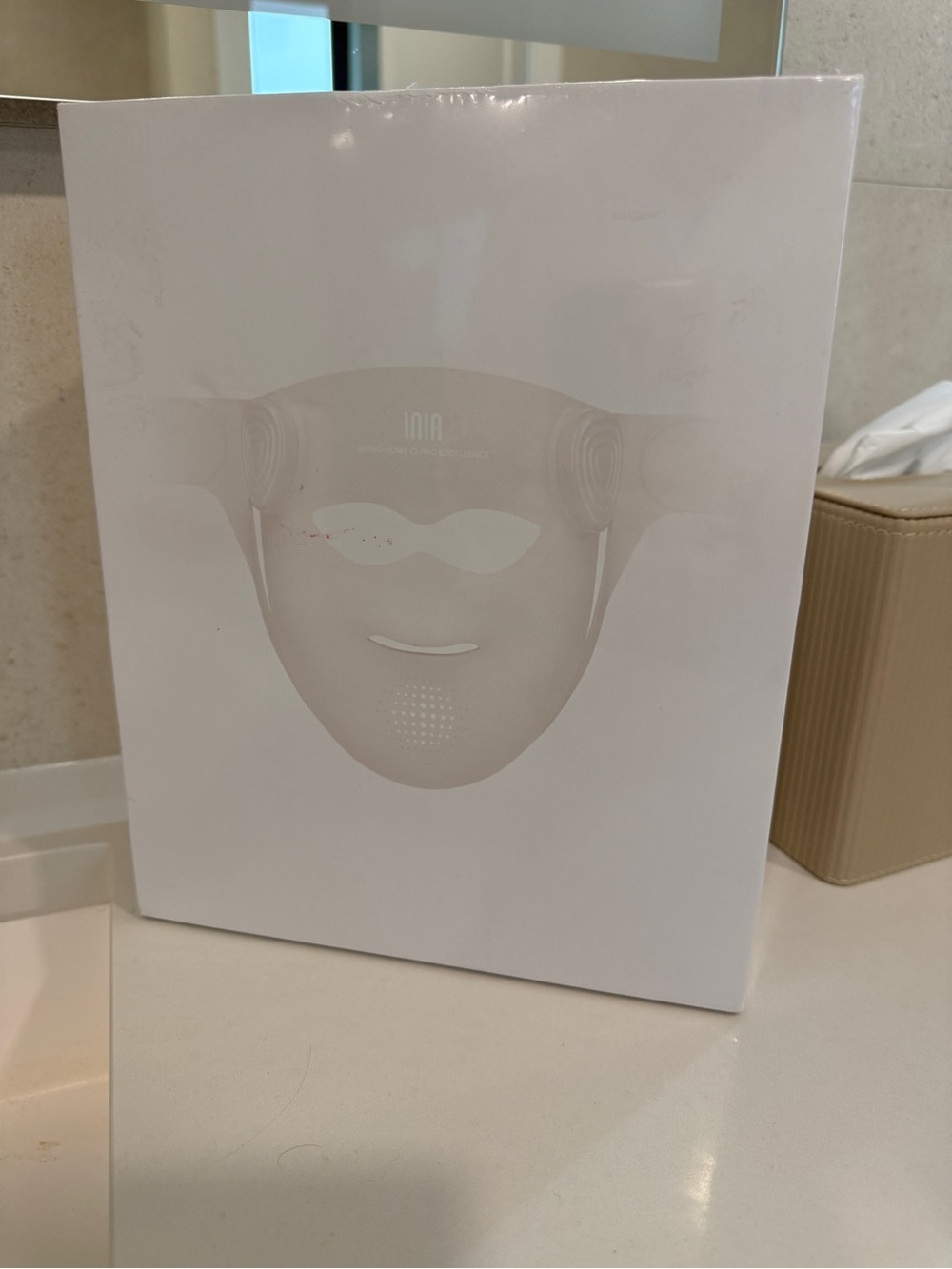 INIA 4D Red Light LED Facial Therapy Mask — NIB (sealed)